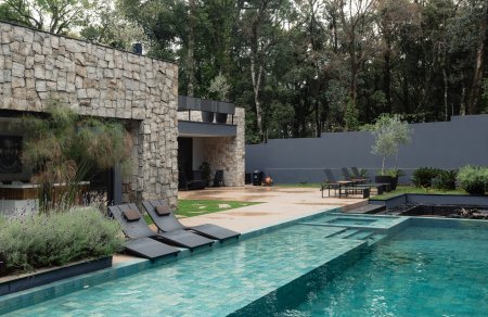 O�sis da casa minimalista