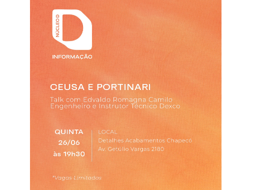 TALK: CEUSA E PORTINARI 
